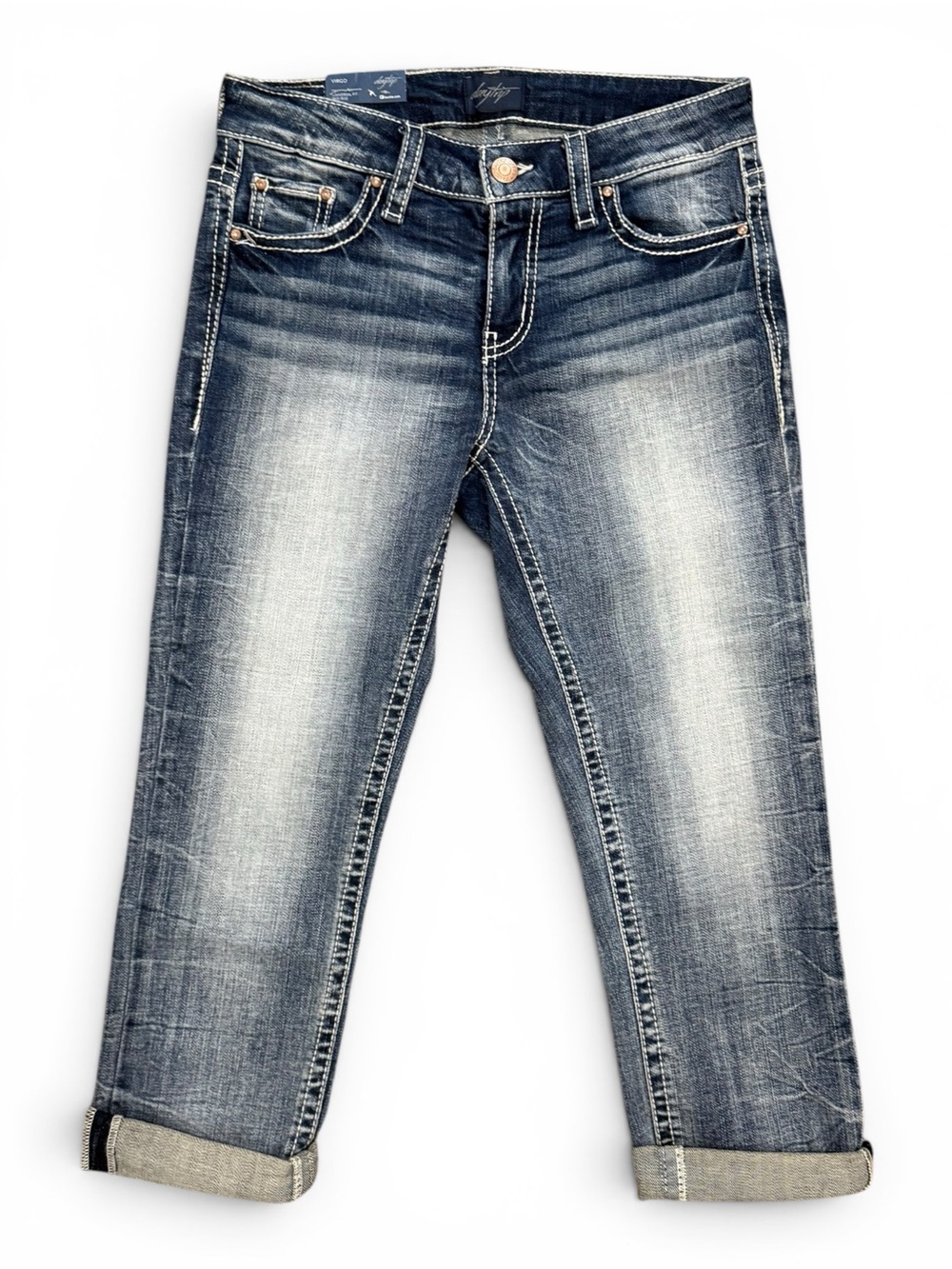 Daytrip Virgo Mid-Rise Capri Jeans